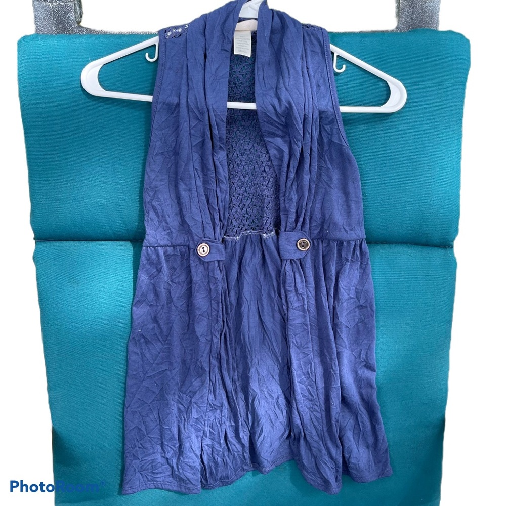 Blue vest size small
